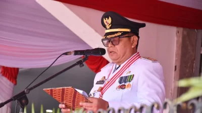PJ.Walikota Sukabumi Pimpin HUT RI Ke 79, Ajak Warga Tingkatkan Semangat Kebangsaan