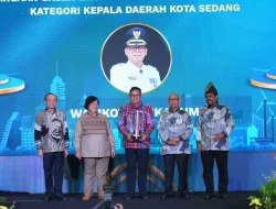 Kota Sukabumi Raih Penghargaan Green Leadership Nirwasita Tantra 2023