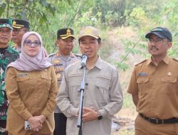 Sekda Dampingi KSAD Resmikan DAM Parit di Ciemas