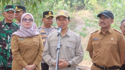 Sekda Dampingi KSAD Resmikan DAM Parit di Ciemas