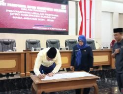 Seluruh fraksi sepakat legislator Partai Golkar Budi Azhar Mutawali pimpin DPRD Sukabumi