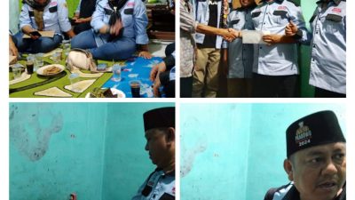 Ketum Gapersus Serahkan Bantuan Korban Ledakan Gas Elpiji