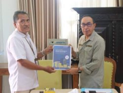 Sekda Terima Laporan Hasil Evaluasi Penyelenggaan Statistik Sektoral 2024