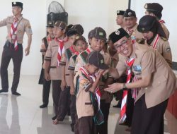 Sekda Lepas Kontingen Pramuka Kab.Sukabumi, Mengikuti Gema Tunas III Tingkat Jabar