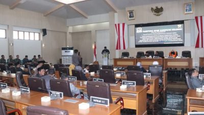 Sekda Ade Suryaman Hadiri Rapat Banggar DPRD Sukabumi