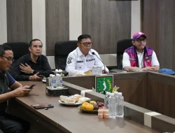 Pj. Wali Kota Sukabumi Gelar Video Conference dengan Pj. Gubernur Jawa Barat Laporkan Kondusifitas Pilkada