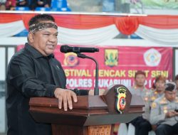 Ketua DPRD Hadiri Penutupan Festival Pencak Silat Kapolres Sukabumi Cup I Tahun 2025