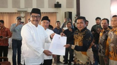 Ditetapkan Sebagai Bupati dan Wakil Bupati Terpilih, Asep Japar” Momentum Merajut Kebersamaan Untuk Pembangunan Sukabumi”