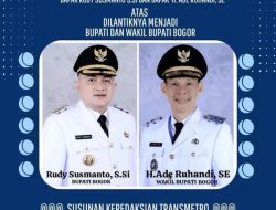 Pimpinan beserta Jajarannya Mengucapkan Kepada Bupati Dan Wakil Bupati Bogor