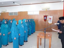 Lantik Pengurus TP PKK, Bupati, Komitmen Bersama Membangun Sukabumi