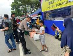 Pospam, “Ratusan Takjil Dibagikan Polisi Dibeberapa Titik Kab. Sukabumi,”