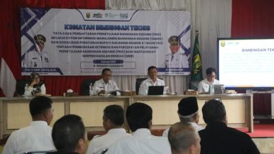 DUKUNG PERCEPATAN PROGRAM 3 JUTA RUMAH, DPMPTSP KAB SUKABUMI GELAR TATACARA PENDAFTARAN PBG