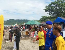 Polres Sukabumi dan Tim Gabungan Laksanakan pengamanan 117 KM Garis Pantai