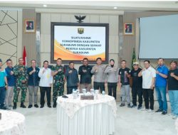 Silaturahmi Forkopimda, Ketua DPRD Kab. Sukabumi : “Kesejahteraan Buruh Tidak Mungkin Tercapai Tanpa Adanya Investasi