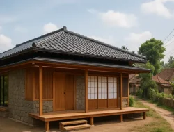 Mengusung Konsep Ala Jepang, Berikut Ini 6 Model Rumah Sederhana di Kampung Bisa Jadi Inspirasi.