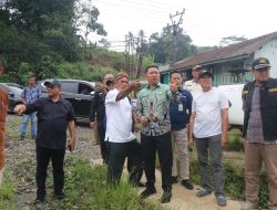 Kunjungan Kerja Wakil Bupati Sukabumi, H. Andreas Tinjau 2 Lokasi di Wilayah Kecamatan Ciambar.