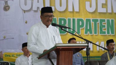 Pelepasan Calon Jamaah Haji, Bupati Sukabumi : Mari Kita wujudkan Kabupaten Sukabumi Yang Mubarakah.