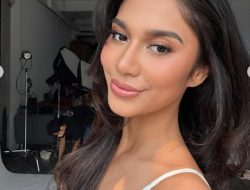 Sempat di Sindir Ngikutin Ariel Tatum, Ini 5 Potret Cantik Azizah Salsha Kenakan Tanktop Putih dan Riasan Bold.