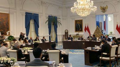 Prabowo Ajak Tommy Winata Hingga Haji Isyam, Saat Bertemu Bill Gates Di Istana Merdeka.