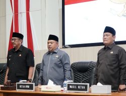 Rapat Paripurna ke-14 DPRD Kab. Sukabumi LKPJ Bupati Tahun Anggaran 2024