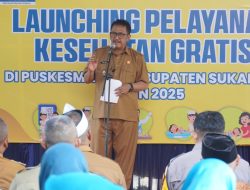 Bagian Dari VISI & Misi Bupati Sukabumi Luncurkan Program Pelayanan Kesehatan Gratis Tingkat Puskesmas.