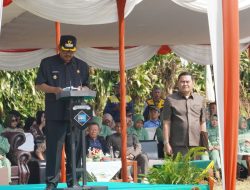 Bupati Sukabumi Pimpin Ucapacara TMMD Ke-124, : Bantu Percepat Pembangunan Daerah.