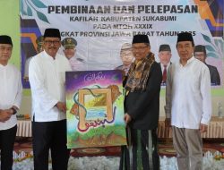 Lepas Khalifah MTQH Ke-39, Bupati : Harum kan Nama Baik Kabupaten Sukabumi.