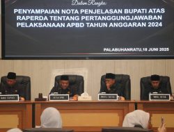DPRD Kabupaten Sukabumi Gelar Rapat Paripurna Ke-21 Tahun Sidang 2025.