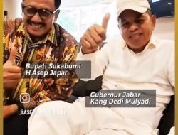 Ngobrol Santai Bupati Sukabumi Bersama Gubernur Jawa Barat, Urusan Jalan Rusak Beres Dalam 3 Tahun.