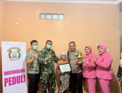 Bhayangkari Peduli, Polsek Cibadak Gelar Khitanan Gratis Door to Door Sambut HUT Bhayangkara ke-79 .‎