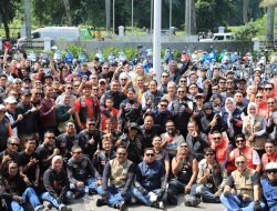 Meriahkan Autovibes Kabogorfest 2025, Bupati Bogor Bersama Wali Kota Bogor Touring Bareng Rider Rolling Thunder.