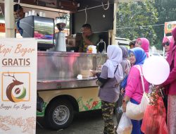 Momen HJB ke-543, Pengunjung Kabogorfest Nikmati Kopi Gratis Dari Pemkab Bogor.