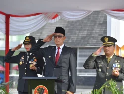 Hadiri HUT Bhayangkara Ke-79, Wali Kota Sukabumi :  Komitmen Pengabdian Polri Kepada Masyarakat.