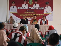 Melalui Bimtek RT dan RW, Wali Kota Sukabumi : Peran Penting Tupoksi, Potensi Tingkatkan PAD.