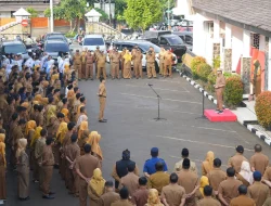 Apresiasi Tinggi Pemkot Sukabumi Pada Juara MTQ, Tertuang di Apel Pagi Jelang Kick-Off Donor Darah PMI.