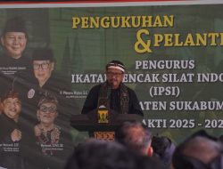 Bupati Sukabumi Dorong IPSI Organisasi Pencak Silat Angkat Potensi Luarbiasa.