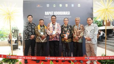 Ketua DPRD Sukabumi Hadiri Rapat Koordinasi Penguatan Sinergi Pemberantasan Korupsi Pemerintahan Daerah.