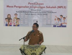 Launching Perdana SMRP 7 Kabupaten Sukabumi, Bupati : Bangun Generasi Bangsa Menuju Indonesia Emas.