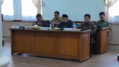 Wakil Ketua DPRD Sukabumi, H. Usep Dukung Penuh Pelaksanaan TMMD di Kabupaten Sukabumi.