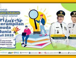 Pemkab Sukabumi, Mengucapkan Selamat Hari Keterampilan Pemuda Sedunia, 15 Juli 2025.