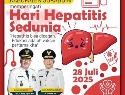 Pemerintah Kabupaten Sukabumi Mengucapkan Selamat Memperingati Hari Hepatitis Sedunia.