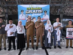 Wali Kota Sukabumi Ajak Warga Masyarakat Dukung Program Kesehatan Gratis.