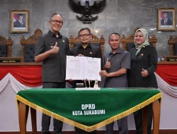 Wali Kota Sukabumi Sampaikan Persoalan Strategis Pada Rapat Paripurna DPRD.