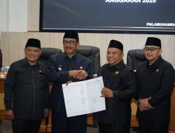 Pemkab Sukabumi Bersama DPRD Sepakati Raperda Perubahan APBD Tahun 2025.