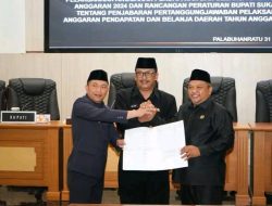 DPRD Kabupaten Sukabumi, Bersama Pemerintah Evaluasi Raperda Pertanggungjawaban APBD 2024.