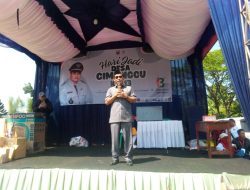 Milangkala Ke-13 Desa Cimanggu, Anggota DPRD Sukabumi Junajah Jajah,: Semangat Gotong Royong Membangun Desa.