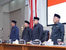 Rapat Paripurna DPRD Kabupaten Sukabumi, Sepakati Raperda Perubahan APBD Tahun 2025.