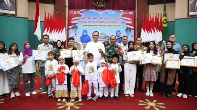 Perayaan Hari Anak Nasional ke-41, Sekda Kabupaten Bogor,: Potensi Jadi Penerus di Generasi Masa Depan.