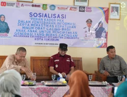 Wakil Wali Kota Sukabumi, Tegaskan Penting Nya Peran Kader PKK untuk Wujudkan Generasi Bebas Cacingan.