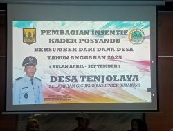 Pemdes Tenjolaya, Salurkan Sebagian Dana Desa Untuk Insentif Kader Posyandu.